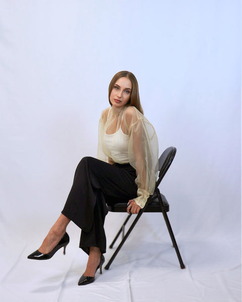 Blouse with a bow — ITALICA boutique