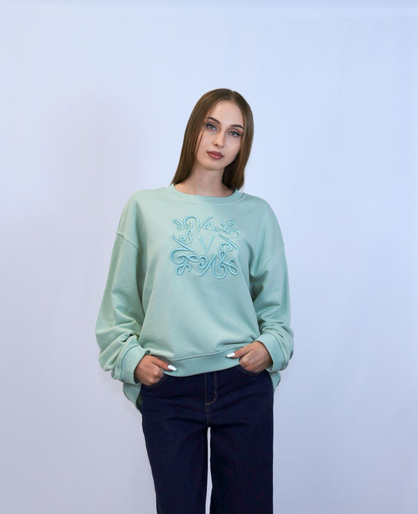 Mint Sweatshirt Vicolo
